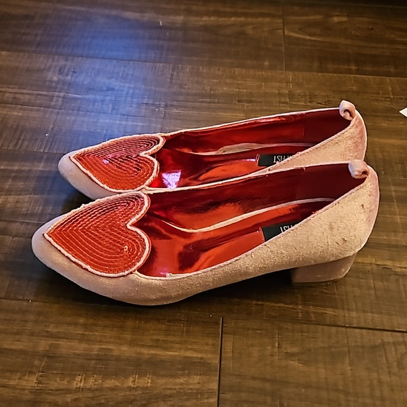 Iron Fist heart sequin heels - Picture 2 of 5